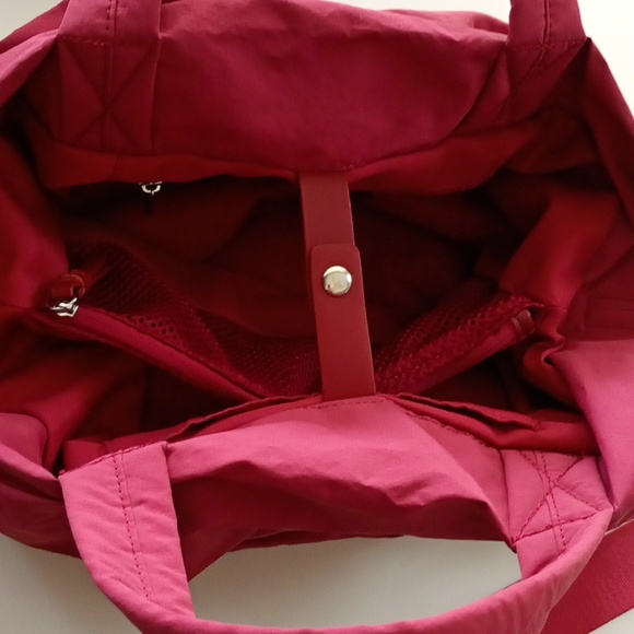 Shambala Rustic Raspberry Canvas Tote Bag - Picture 4 of 7